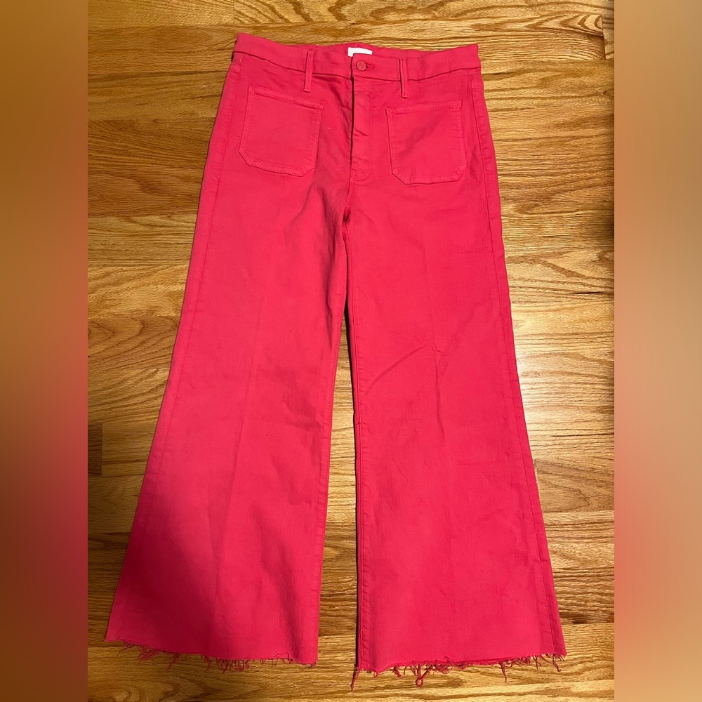 MOTHER Hot Pink Jeans